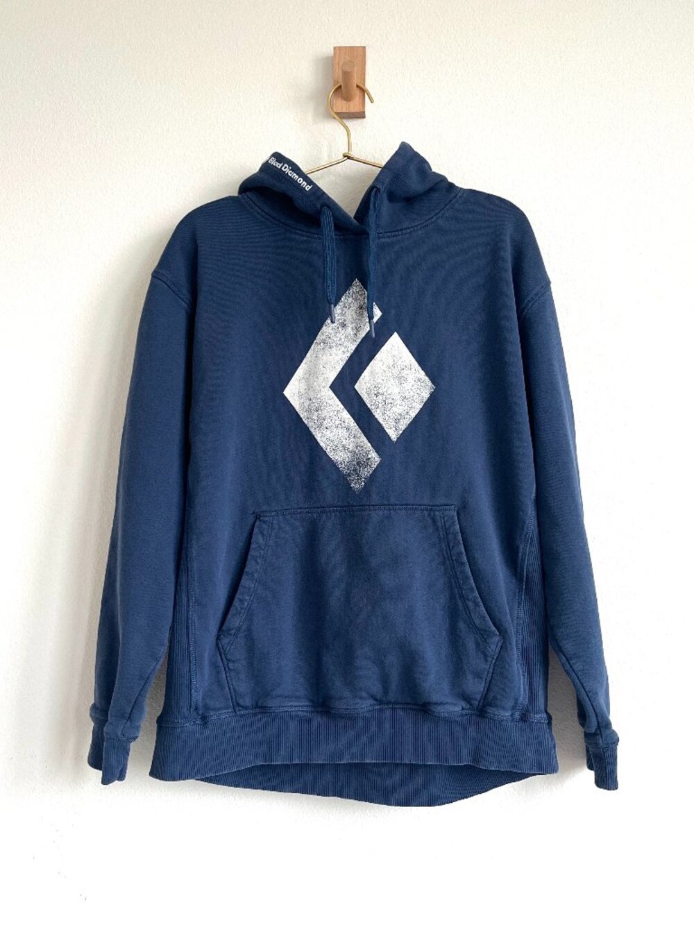 Black Diamond Navy 100% Cotton Outdoor Gear Hoodie - Size S